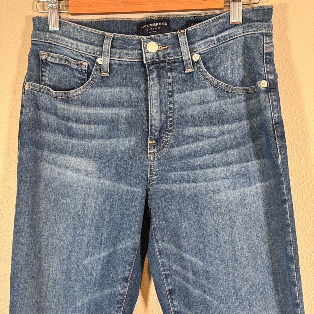 Lucky Brand Mid Rise Super Skinny Jeans Womens 10 Blue Denim Casual Classic - Picture 11 of 13